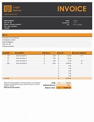 Image result for Online Invoice Template