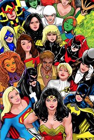 Image result for DC Characters Art