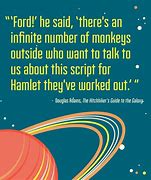 Image result for Hitchhiker's Guide Galaxy Quotes