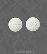 Image result for Round White Pill 832