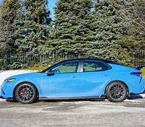 Image result for 2018 Toyota Camry XSE V6 Nightshade Red and Black