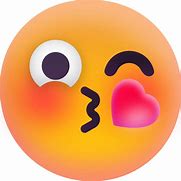 Image result for Blowing Kiss Face Emoji
