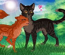 Image result for Warriors Cats Fans Art Brambleclaw and Squirrelflight