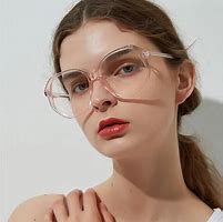 Image result for Big Clear Glasses