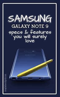 Image result for Samsung Galaxy Note 9 Specs