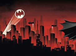 Image result for Red Batman Cartoon