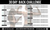 Image result for 30-Day Back Challenge Women