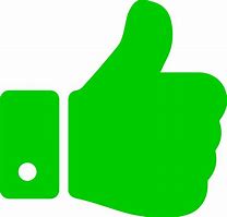 Image result for Green Thumbs Up Transparent