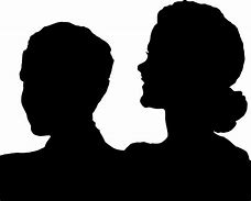 Image result for Silhouette of a Couple