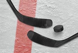 Image result for Ice Hockey Stick and Puck