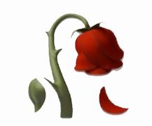 Image result for Wilting Flower Emoji