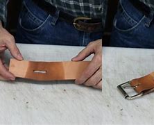 Image result for How to Lay Out the Holes for a Belt Buckle