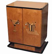 Image result for Art Deco Bar Cabinet