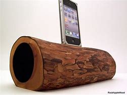 Image result for Volley Ball Wood iPhone Speaker