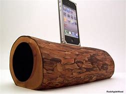Image result for Wood iPhone Speaker Dock