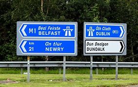 Image result for M1 Border Northern Ireland