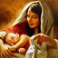 Image result for N Mary with Child