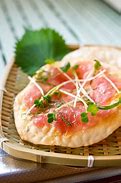 Image result for Tuna Pizza Sushi