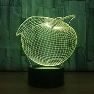 Image result for LED 3D Light-Up Apple