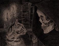 Image result for Discworld Death Cat