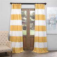 Image result for Narrow Multi Horizontal Striped Curtains