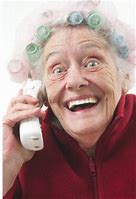 Image result for Funny Picture of Woman Answering the Phone