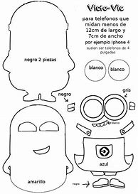 Image result for DIY Minion Pattern