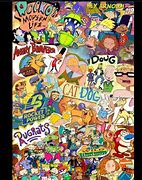 Image result for 90s Cartoon Character Collage