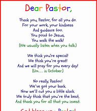 Image result for Funny Pastor Appreciation Poems