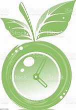 Image result for Green Apple Clock