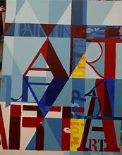 Image result for Abstract Letter Art