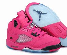 Image result for All Pink Air Jordans for Girls