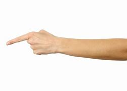 Image result for Arm Pointing to the Left
