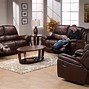 Image result for Distressed Leather Reclining Sofa