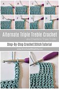 Image result for Treble Crochet Stictch Skirt
