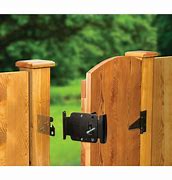 Image result for Wooden Fence Gate Latch