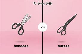 Image result for Shears vs Craft Scissors