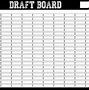 Image result for Draft Board Kit