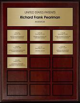 Image result for patents plaque displays