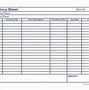 Image result for Free Download Inventory Sheet