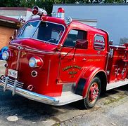 Image result for Old Car and Fire Truck