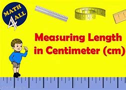 Image result for Sample Picture for Measuring with Centimeters