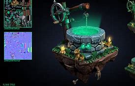 Image result for Stylized 3D Game Props