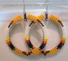 beadwork earrings beautiful beaded hoop earrings 2 inches beadwork earrings beautiful beaded hoop earrings 2 inches
