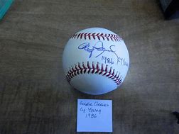 Image result for Roger Clemens Signed Baseball