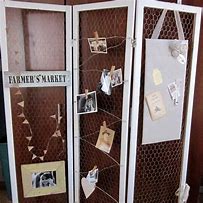 Image result for Chicken Wire Craft Booth Display