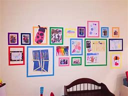 Image result for Kids Art Display Wall