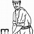 Image result for Cricket Player with Stumps Clip Art to Copy and Paste