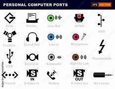 Image result for Computer Plug Symbols