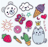 Image result for Girly Stickers